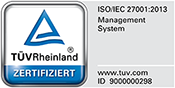 TÜV Rheinland Zertifizierung